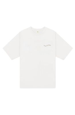 Museum of Peace & Quiet x Disney 'The Lion King' Peaceful Village Cotton Graphic T-Shirt in White