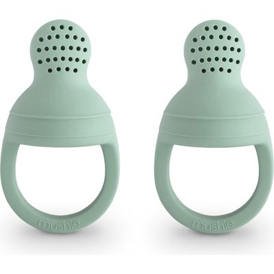 Mushie 2-Pack Fresh Food Feeders in Cambridge Blue 