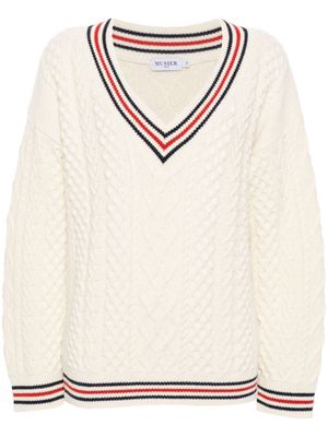 Musier cable-knit jumper - Neutrals