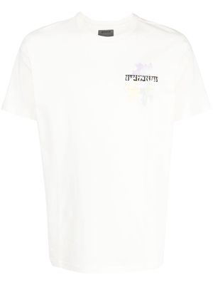 Musium Div. logo-print cotton T-shirt - Neutrals