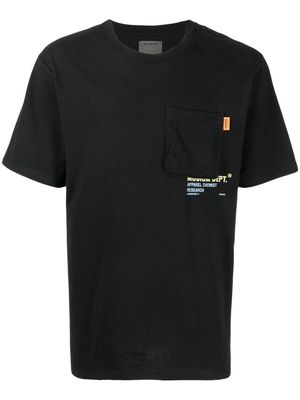 Musium Div. logo-print short-sleeve T-shirt - Black