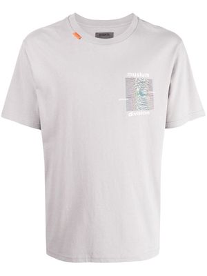 Musium Div. logo-print T-shirt - Grey