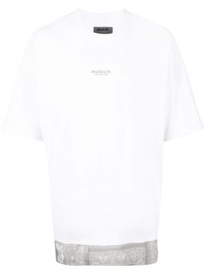 Musium Div. logo-print T-shirt - White