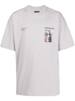 Musium Div. 'Oil on Cotton' print T-shirt - Grey