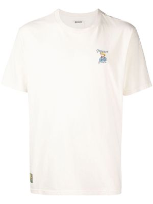 Musium Div. van gogh patch T-shirt - White