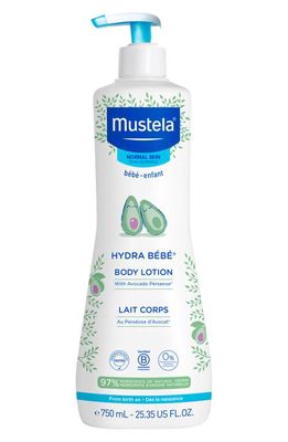 Mustela Hydra Bébé Body Lotion with Avocado Perseose in White