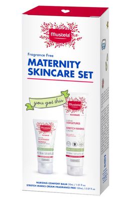 Mustela Maternity Skin Care Set in White