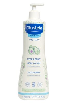 Mustela® Hydra Bébé® Body Lotion with Avocado Perseose in White