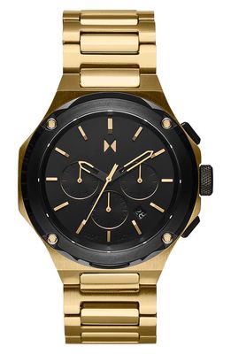 MVMT Raptor Chronograph Bracelet Watch, 46mm in Black 