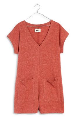 MWL Skyterry Romper in Heather Weathered Brick