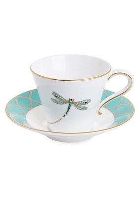 My Dragonfly 2-Piece Tea Cup & Saucer Set