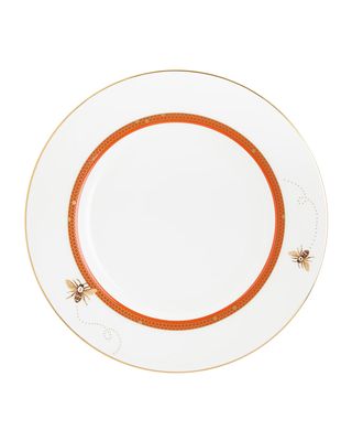 My Honeybee Dinner Plate with Crystal Details