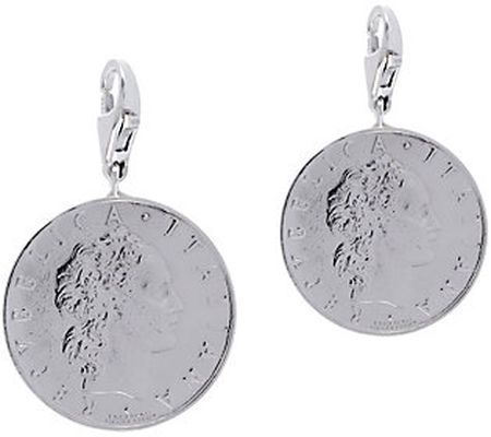 My Lira Set of 2 50-Lire Coin Charms, St erling