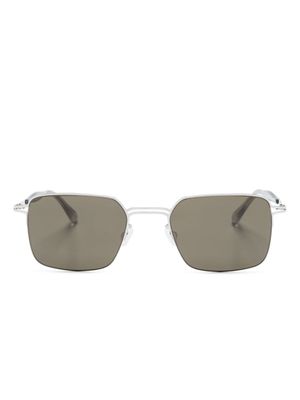 Mykita Alcott rectangle-frame sunglasses - Silver