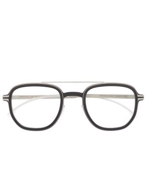 Mykita Alder square frame glasses - Grey