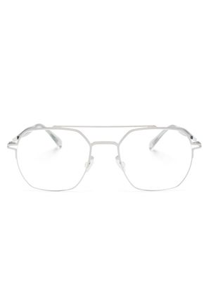 Mykita Arlo pilot-frame glasses - Silver