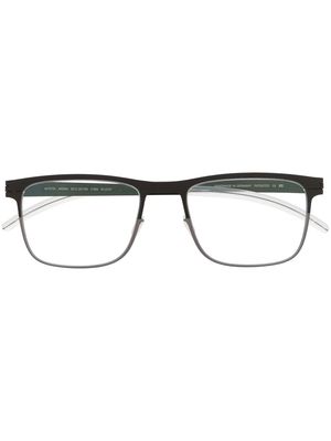 Mykita Armin rectangle-frame glasses - Black