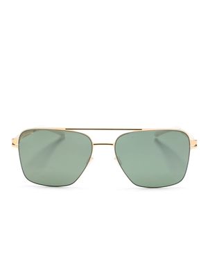 Mykita Bernie pilot-frame sunglasses - Gold