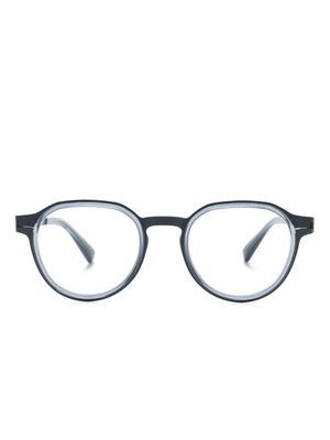 Mykita Caven round-frame glasses - Blue