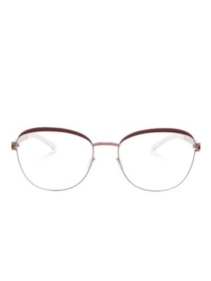 Mykita Charlene square-frame glasses - Red