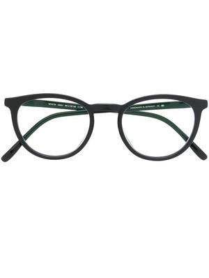 Mykita Davu round-frame glasses - Black