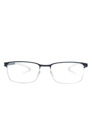 Mykita Gerhard rectangle-frame glasses - Blue