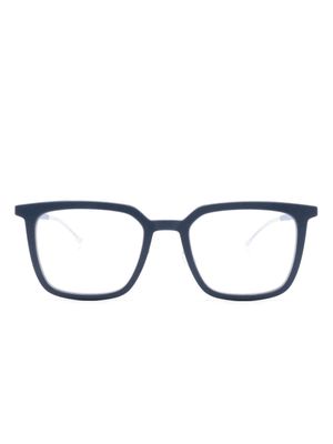 Mykita Kolding 628 square glasses - Blue