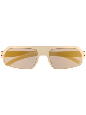 Mykita oversized sunglasses - Gold