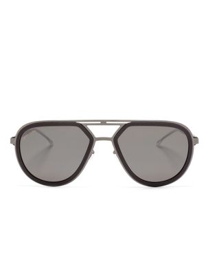 Mykita oversized tinted sunglasses - Black