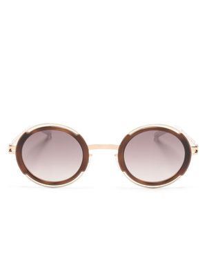 Mykita Pearl round-frame sunglasses - Brown