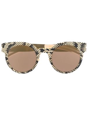 Mykita Python Terra Flash sunglasses - Gold