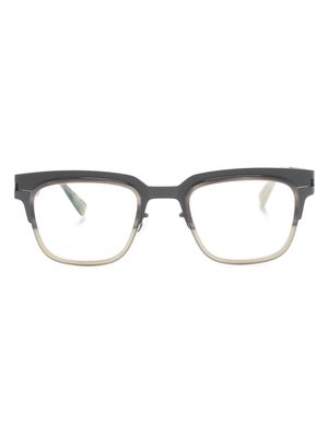 Mykita Raymond gradient-effect glasses - Silver