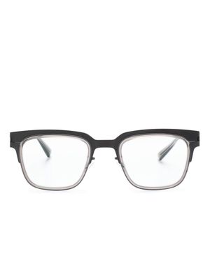 Mykita Raymond rectangle-frame glasses - Grey