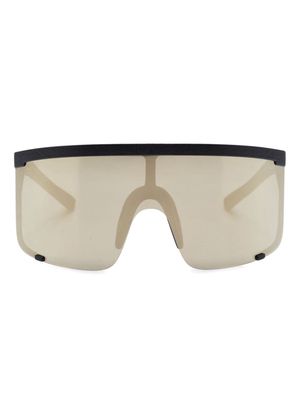 Mykita Rocket shield-frame sunglasses - Black