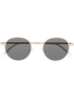 Mykita round-frame tinted sunglasses - Gold