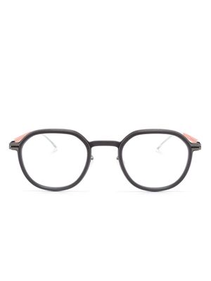 Mykita round-frame two-tone glasses - Black