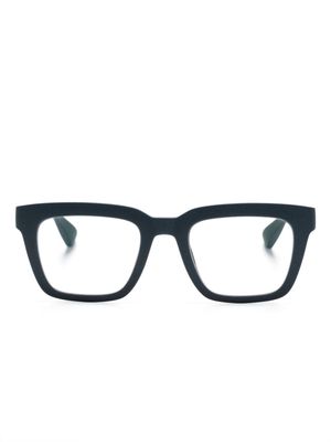 Mykita Souda rectangle-frame glasses - Blue