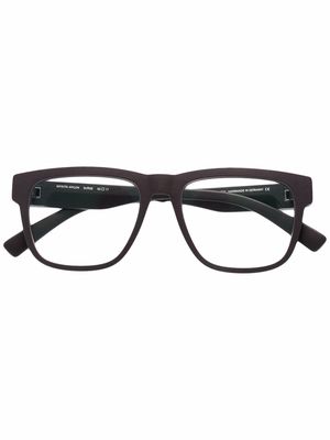 Mykita Surge square-frame glasses - Black