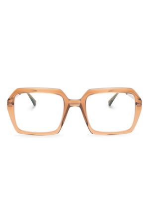 Mykita Vanilla square-frame glasses - Brown