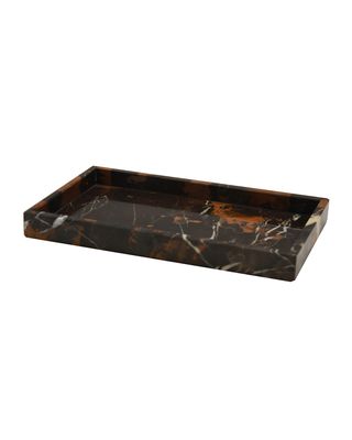 Myrtus Collection Black & Gold Small Vanity Tray
