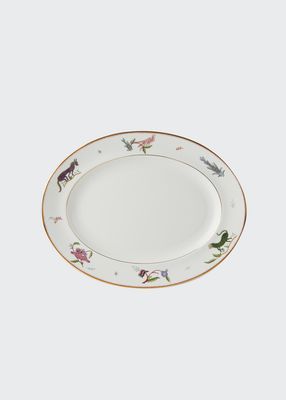 Mythical Creatures Oval Dish