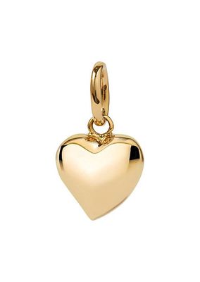 Mythology 18K Yellow Gold Heart Charm Pendant