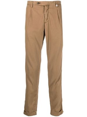 Myths cropped chino trousers - Brown
