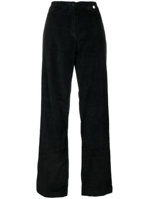 Myths high-waisted corduroy trousers - Black
