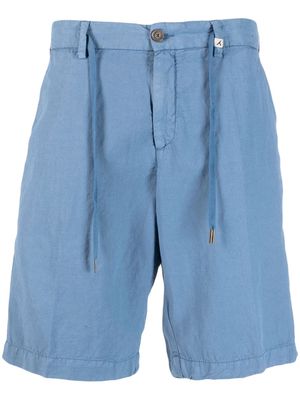 Myths knee-length lyocell track shorts - Blue
