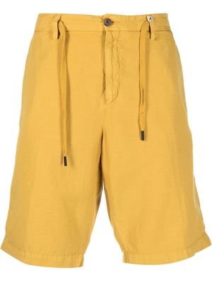 Myths mid-rise bermuda shorts - Yellow