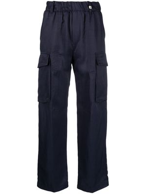 Myths straight-leg cargo trousers - Blue