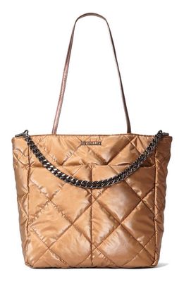 MZ Wallace Bowery Quatro Quilted Tote in Tiger Eye Pearl