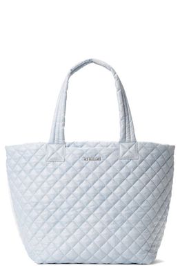 MZ Wallace Medium Metro Deluxe Tote in Chambray 