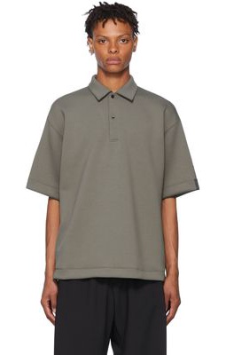 N.Hoolywood Gray Polyester Polo